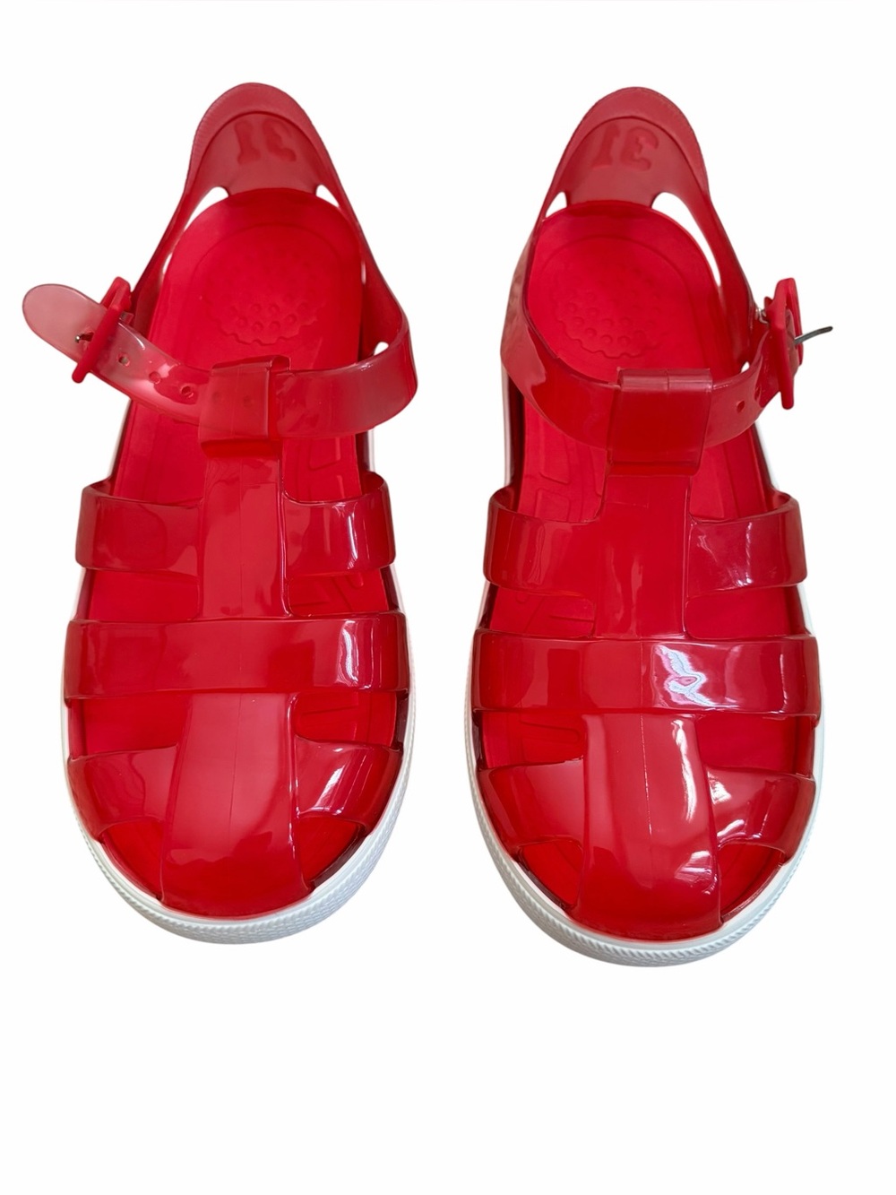 Igor Clear Red Jellies Sandals
